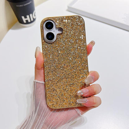 Glitter Powder Shockproof TPU Phone Case, For iPhone 18, For iPhone 18 Pro, For iPhone 18 Pro Max, For iPhone 17 Pro Max, For iPhone 17 Pro, For iPhone 17, For iPhone Air