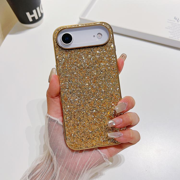 Glitter Powder Shockproof TPU Phone Case, For iPhone 18, For iPhone 18 Pro, For iPhone 18 Pro Max, For iPhone 17 Pro Max, For iPhone 17 Pro, For iPhone 17, For iPhone Air