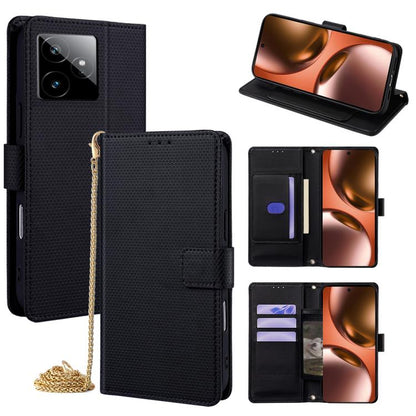 Crossbody Chain Triangle Leather Phone Case, For Realme Neo8 5G, For Realme 16 Pro+ 5G, For Realme 16 Pro 5G, For Realme C85 5G, For Realme C85 Pro 4G, For Realme GT7 5G