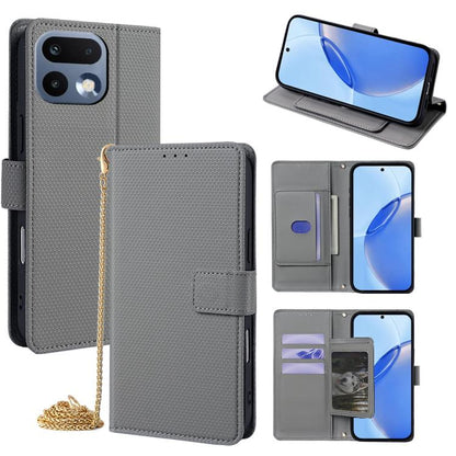 Crossbody Chain Triangle Leather Phone Case, For Realme Neo8 5G, For Realme 16 Pro+ 5G, For Realme 16 Pro 5G, For Realme C85 5G, For Realme C85 Pro 4G, For Realme GT7 5G