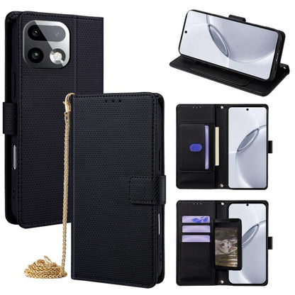 Crossbody Chain Triangle Leather Phone Case, For Realme Neo8 5G, For Realme 16 Pro+ 5G, For Realme 16 Pro 5G, For Realme C85 5G, For Realme C85 Pro 4G, For Realme GT7 5G