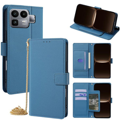 Crossbody Chain Triangle Leather Phone Case, For Realme Neo8 5G, For Realme 16 Pro+ 5G, For Realme 16 Pro 5G, For Realme C85 5G, For Realme C85 Pro 4G, For Realme GT7 5G