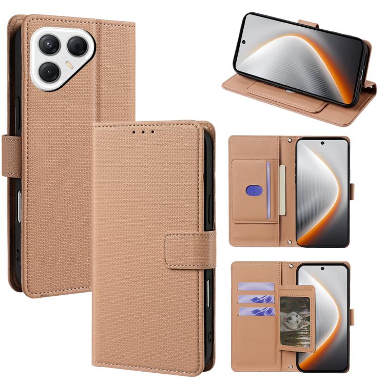 Crossbody Chain Triangle Leather Phone Case, For Tecno Pova Curve 2 5G, For Tecno Camon 50 Pro 4G, For Tecno Camon 50 4G, For Tecno Pova 7 Pro 5G, For Tecno Pova 7 5G, For Tecno Pop 10 4G, For Tecno Spark 40 Pro+ 4G, For Tecno Spark 40 Pro 4G