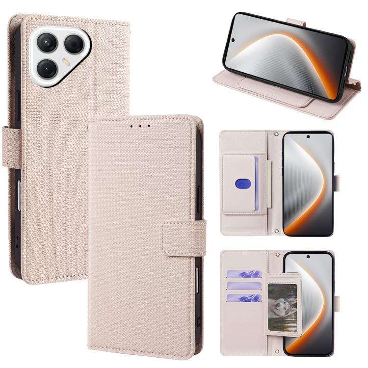 Crossbody Chain Triangle Leather Phone Case, For Tecno Pova Curve 2 5G, For Tecno Camon 50 Pro 4G, For Tecno Camon 50 4G, For Tecno Pova 7 Pro 5G, For Tecno Pova 7 5G, For Tecno Pop 10 4G, For Tecno Spark 40 Pro+ 4G, For Tecno Spark 40 Pro 4G