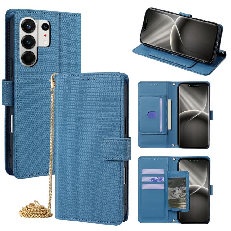 Crossbody Chain Triangle Leather Phone Case, For Tecno Pova Curve 2 5G, For Tecno Camon 50 Pro 4G, For Tecno Camon 50 4G, For Tecno Pova 7 Pro 5G, For Tecno Pova 7 5G, For Tecno Pop 10 4G, For Tecno Spark 40 Pro+ 4G, For Tecno Spark 40 Pro 4G