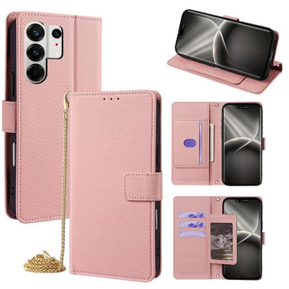 Crossbody Chain Triangle Leather Phone Case, For Tecno Pova Curve 2 5G, For Tecno Camon 50 Pro 4G, For Tecno Camon 50 4G, For Tecno Pova 7 Pro 5G, For Tecno Pova 7 5G, For Tecno Pop 10 4G, For Tecno Spark 40 Pro+ 4G, For Tecno Spark 40 Pro 4G
