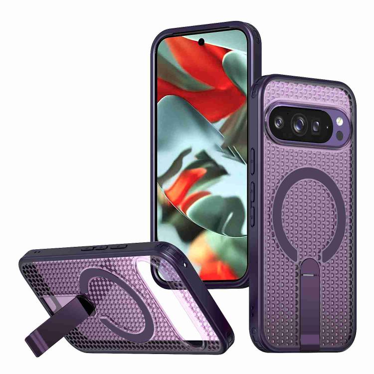 Honeycomb Cooling MagSafe Holder Phone Case, For Google Pixel 10a, For Google Pixel 10 Pro XL, For Google Pixel 10 / 10 Pro, For Google Pixel 9a
