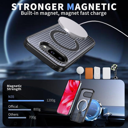 Honeycomb Cooling MagSafe Holder Phone Case, For Google Pixel 10a, For Google Pixel 10 Pro XL, For Google Pixel 10 / 10 Pro, For Google Pixel 9a