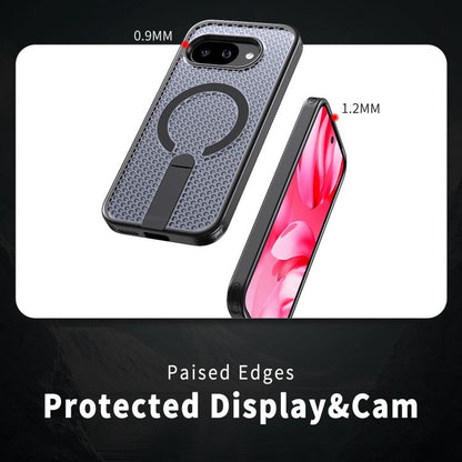 Honeycomb Cooling MagSafe Holder Phone Case, For Google Pixel 10a, For Google Pixel 10 Pro XL, For Google Pixel 10 / 10 Pro, For Google Pixel 9a