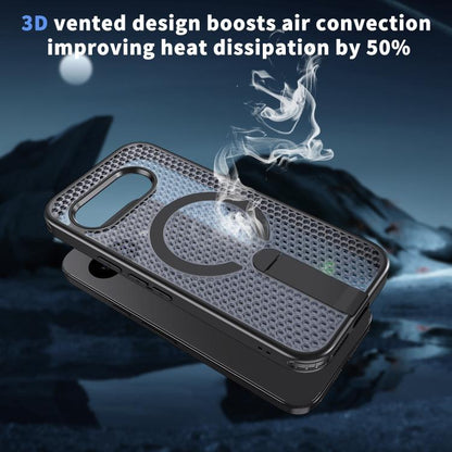 Honeycomb Cooling MagSafe Holder Phone Case, For Google Pixel 10a, For Google Pixel 10 Pro XL, For Google Pixel 10 / 10 Pro, For Google Pixel 9a
