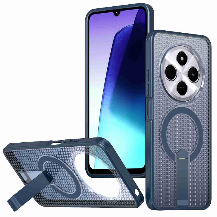 Honeycomb Cooling MagSafe Holder Phone Case, For Redmi Note 15 Pro+ 5G 163.3mm / Poco M8 Pro 5G, For Redmi Note 15 4G / 5G Global 164mm / Poco M8 5G, For Redmi K90 Pro Max / Poco F8 Ultra, For Redmi K90 / Poco F8 Pro 5G                                 ...