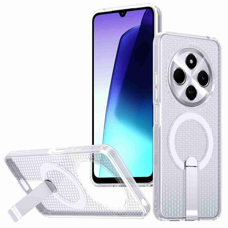 Honeycomb Cooling MagSafe Holder Phone Case, For Redmi Note 15 Pro+ 5G 163.3mm / Poco M8 Pro 5G, For Redmi Note 15 4G / 5G Global 164mm / Poco M8 5G, For Redmi K90 Pro Max / Poco F8 Ultra, For Redmi K90 / Poco F8 Pro 5G                                 ...