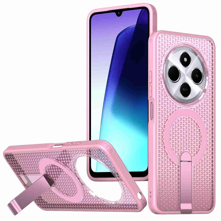 Honeycomb Cooling MagSafe Holder Phone Case, For Redmi Note 15 Pro+ 5G 163.3mm / Poco M8 Pro 5G, For Redmi Note 15 4G / 5G Global 164mm / Poco M8 5G, For Redmi K90 Pro Max / Poco F8 Ultra, For Redmi K90 / Poco F8 Pro 5G                                 ...