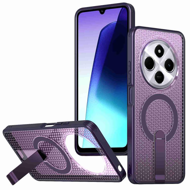Honeycomb Cooling MagSafe Holder Phone Case, For Redmi Note 15 Pro+ 5G 163.3mm / Poco M8 Pro 5G, For Redmi Note 15 4G / 5G Global 164mm / Poco M8 5G, For Redmi K90 Pro Max / Poco F8 Ultra, For Redmi K90 / Poco F8 Pro 5G                                 ...