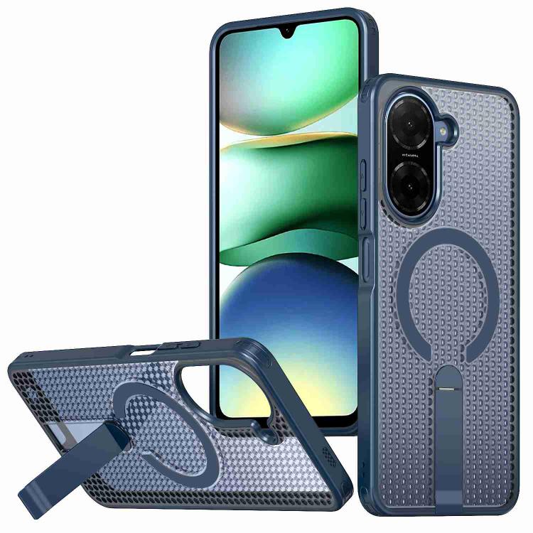 Honeycomb Cooling MagSafe Holder Phone Case, For Redmi Note 15 Pro+ 5G 163.3mm / Poco M8 Pro 5G, For Redmi Note 15 4G / 5G Global 164mm / Poco M8 5G, For Redmi K90 Pro Max / Poco F8 Ultra, For Redmi K90 / Poco F8 Pro 5G                                 ...