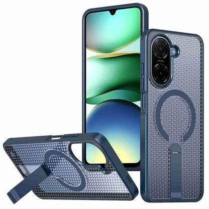 Honeycomb Cooling MagSafe Holder Phone Case, For Redmi Note 15 Pro+ 5G 163.3mm / Poco M8 Pro 5G, For Redmi Note 15 4G / 5G Global 164mm / Poco M8 5G, For Redmi K90 Pro Max / Poco F8 Ultra, For Redmi K90 / Poco F8 Pro 5G                                 ...