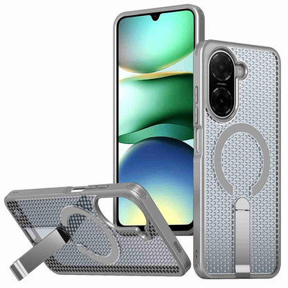 Honeycomb Cooling MagSafe Holder Phone Case, For Redmi Note 15 Pro+ 5G 163.3mm / Poco M8 Pro 5G, For Redmi Note 15 4G / 5G Global 164mm / Poco M8 5G, For Redmi K90 Pro Max / Poco F8 Ultra, For Redmi K90 / Poco F8 Pro 5G                                 ...