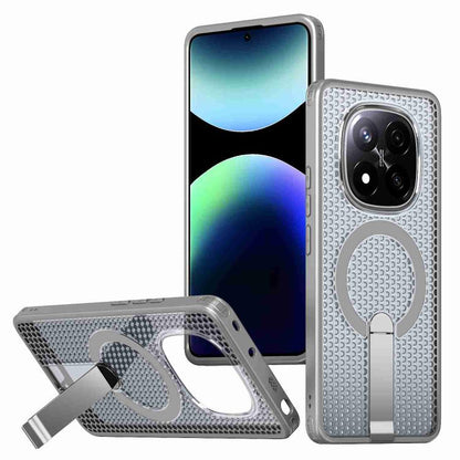 Honeycomb Cooling MagSafe Holder Phone Case, For Redmi Note 15 Pro+ 5G 163.3mm / Poco M8 Pro 5G, For Redmi Note 15 4G / 5G Global 164mm / Poco M8 5G, For Redmi K90 Pro Max / Poco F8 Ultra, For Redmi K90 / Poco F8 Pro 5G                                 ...