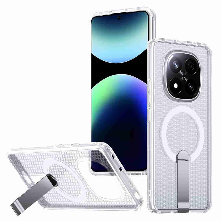 Honeycomb Cooling MagSafe Holder Phone Case, For Redmi Note 15 Pro+ 5G 163.3mm / Poco M8 Pro 5G, For Redmi Note 15 4G / 5G Global 164mm / Poco M8 5G, For Redmi K90 Pro Max / Poco F8 Ultra, For Redmi K90 / Poco F8 Pro 5G                                 ...