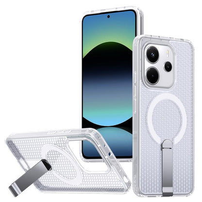 Honeycomb Cooling MagSafe Holder Phone Case, For Redmi Note 15 Pro+ 5G 163.3mm / Poco M8 Pro 5G, For Redmi Note 15 4G / 5G Global 164mm / Poco M8 5G, For Redmi K90 Pro Max / Poco F8 Ultra, For Redmi K90 / Poco F8 Pro 5G                                 ...