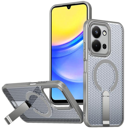Honeycomb Cooling MagSafe Holder Phone Case, For Redmi Note 15 Pro+ 5G 163.3mm / Poco M8 Pro 5G, For Redmi Note 15 4G / 5G Global 164mm / Poco M8 5G, For Redmi K90 Pro Max / Poco F8 Ultra, For Redmi K90 / Poco F8 Pro 5G                                 ...