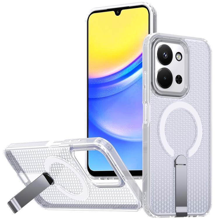 Honeycomb Cooling MagSafe Holder Phone Case, For Redmi Note 15 Pro+ 5G 163.3mm / Poco M8 Pro 5G, For Redmi Note 15 4G / 5G Global 164mm / Poco M8 5G, For Redmi K90 Pro Max / Poco F8 Ultra, For Redmi K90 / Poco F8 Pro 5G                                 ...