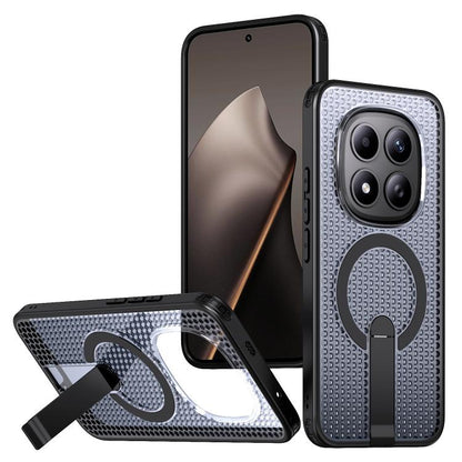 Honeycomb Cooling MagSafe Holder Phone Case, For Redmi A7 Pro 4G / 5G 171mm / Poco C85x, For Redmi Note 15 Pro+ 5G 163.3mm, For Redmi Note 15 4G / 5G Global 164mm, For Redmi K90 Pro Max / Poco F8 Ultra, For Redmi K90 / Poco F8 Pro 5G                   ...