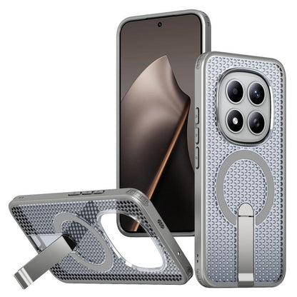 Honeycomb Cooling MagSafe Holder Phone Case, For Redmi A7 Pro 4G / 5G 171mm / Poco C85x, For Redmi Note 15 Pro+ 5G 163.3mm, For Redmi Note 15 4G / 5G Global 164mm, For Redmi K90 Pro Max / Poco F8 Ultra, For Redmi K90 / Poco F8 Pro 5G                   ...