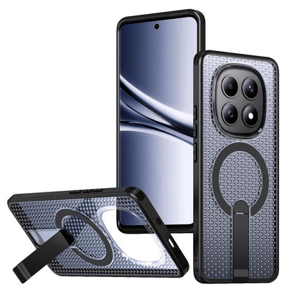 Honeycomb Cooling MagSafe Holder Phone Case, For Redmi A7 Pro 4G / 5G 171mm / Poco C85x, For Redmi Note 15 Pro+ 5G 163.3mm, For Redmi Note 15 4G / 5G Global 164mm, For Redmi K90 Pro Max / Poco F8 Ultra, For Redmi K90 / Poco F8 Pro 5G                   ...