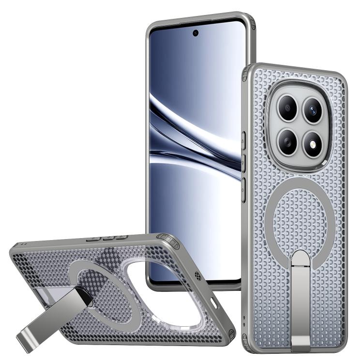 Honeycomb Cooling MagSafe Holder Phone Case, For Redmi A7 Pro 4G / 5G 171mm / Poco C85x, For Redmi Note 15 Pro+ 5G 163.3mm, For Redmi Note 15 4G / 5G Global 164mm, For Redmi K90 Pro Max / Poco F8 Ultra, For Redmi K90 / Poco F8 Pro 5G                   ...