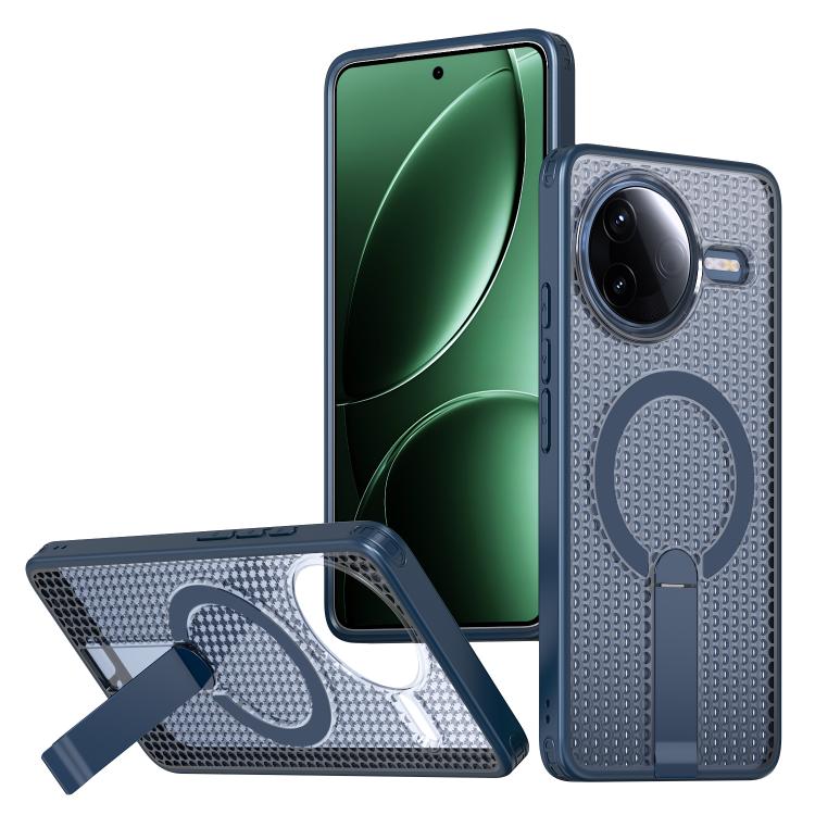 Honeycomb Cooling MagSafe Holder Phone Case, For Redmi Note 15 Pro+ 5G 163.3mm / Poco M8 Pro 5G, For Redmi Note 15 4G / 5G Global 164mm / Poco M8 5G, For Redmi K90 Pro Max / Poco F8 Ultra, For Redmi K90 / Poco F8 Pro 5G                                 ...