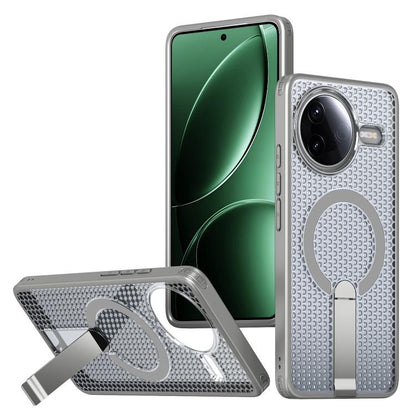 Honeycomb Cooling MagSafe Holder Phone Case, For Redmi Note 15 Pro+ 5G 163.3mm / Poco M8 Pro 5G, For Redmi Note 15 4G / 5G Global 164mm / Poco M8 5G, For Redmi K90 Pro Max / Poco F8 Ultra, For Redmi K90 / Poco F8 Pro 5G                                 ...