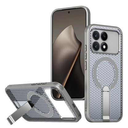 Honeycomb Cooling MagSafe Holder Phone Case, For Redmi Note 15 Pro+ 5G 163.3mm / Poco M8 Pro 5G, For Redmi Note 15 4G / 5G Global 164mm / Poco M8 5G, For Redmi K90 Pro Max / Poco F8 Ultra, For Redmi K90 / Poco F8 Pro 5G                                 ...