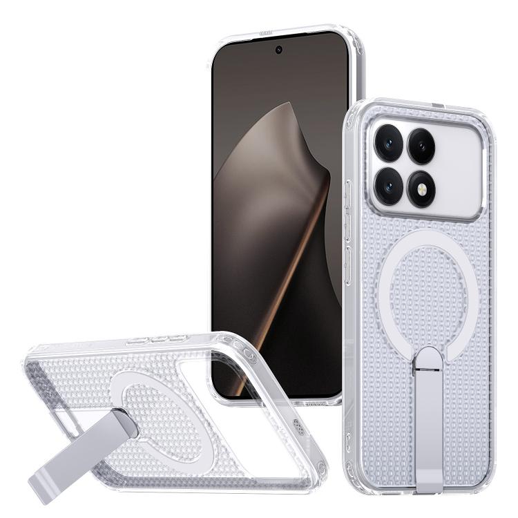 Honeycomb Cooling MagSafe Holder Phone Case, For Redmi Note 15 Pro+ 5G 163.3mm / Poco M8 Pro 5G, For Redmi Note 15 4G / 5G Global 164mm / Poco M8 5G, For Redmi K90 Pro Max / Poco F8 Ultra, For Redmi K90 / Poco F8 Pro 5G                                 ...