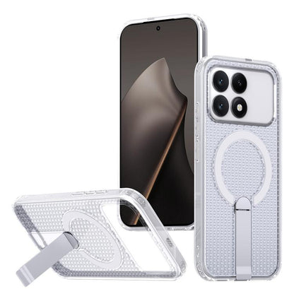 Honeycomb Cooling MagSafe Holder Phone Case, For Redmi Note 15 Pro+ 5G 163.3mm / Poco M8 Pro 5G, For Redmi Note 15 4G / 5G Global 164mm / Poco M8 5G, For Redmi K90 Pro Max / Poco F8 Ultra, For Redmi K90 / Poco F8 Pro 5G                                 ...