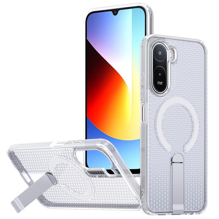Honeycomb Cooling MagSafe Holder Phone Case, For Redmi A7 Pro 4G / 5G 171mm / Poco C85x, For Redmi Note 15 Pro+ 5G 163.3mm, For Redmi Note 15 4G / 5G Global 164mm, For Redmi K90 Pro Max / Poco F8 Ultra, For Redmi K90 / Poco F8 Pro 5G                   ...