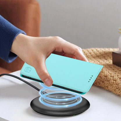 RC01 Dual-Folded Magnetic Suction RFID Leather Phone Case, For Tecno Spark Go 5G 2025 / Hot 60i 5G
