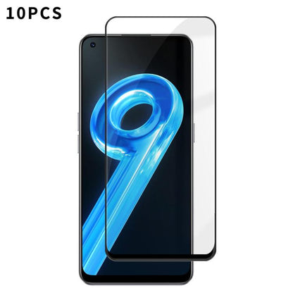 10pcs Kalebol High-Aluminum Screen-Printed Full-Coverage Anti-Fingerprint Black-Bordered HD Tempered Glass Film, For Realme P4R 5G, For Realme C100 5G, For Realme C100 4G, For Realme Narzo 100 Lite 5G, For Realme Neo8 5G, For Realme 16 5G              ...