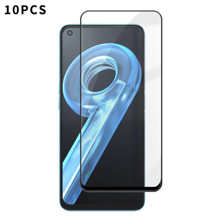 10pcs Kalebol High-Aluminum Screen-Printed Full-Coverage Anti-Fingerprint Black-Bordered HD Tempered Glass Film, For Realme P4R 5G, For Realme C100 5G, For Realme C100 4G, For Realme Narzo 100 Lite 5G, For Realme Neo8 5G, For Realme 16 5G              ...