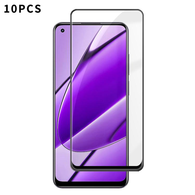 10pcs Kalebol High-Aluminum Screen-Printed Full-Coverage Anti-Fingerprint Black-Bordered HD Tempered Glass Film, For Realme P4R 5G, For Realme C100 5G, For Realme C100 4G, For Realme Narzo 100 Lite 5G, For Realme Neo8 5G, For Realme 16 5G              ...