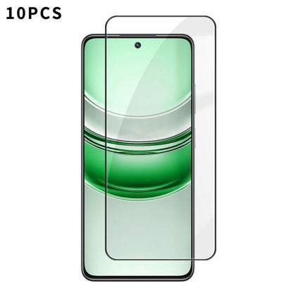 10pcs Kalebol High-Aluminum Screen-Printed Full-Coverage Anti-Fingerprint Black-Bordered HD Tempered Glass Film, For Realme P4R 5G, For Realme C100 5G, For Realme C100 4G, For Realme Narzo 100 Lite 5G, For Realme Neo8 5G, For Realme 16 5G              ...