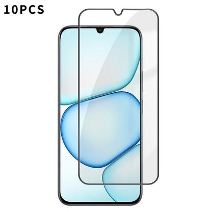 10pcs Kalebol High-Aluminum Screen-Printed Full-Coverage Anti-Fingerprint Black-Bordered HD Tempered Glass Film, For Realme P4R 5G, For Realme C100 5G, For Realme C100 4G, For Realme Narzo 100 Lite 5G, For Realme Neo8 5G, For Realme 16 5G              ...