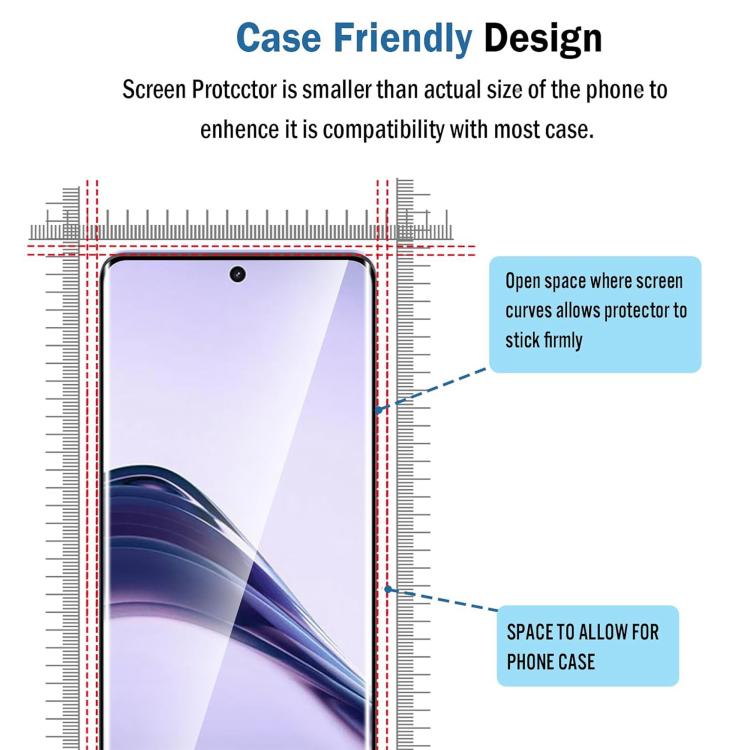 10pcs Kalebol High-Aluminum Screen-Printed Full-Coverage Anti-Fingerprint Black-Bordered HD Tempered Glass Film, For Realme P4R 5G, For Realme C100 5G, For Realme C100 4G, For Realme Narzo 100 Lite 5G, For Realme Neo8 5G, For Realme 16 5G              ...