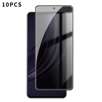 10pcs Kalebol High-Aluminum Screen-Printed Full-Coverage Black-Border Privacy Tempered Glass Film, For Realme P4R 5G, For Realme C100 5G, For Realme C100 4G, For Realme Narzo 100 Lite 5G, For Realme Neo8 5G, For Realme 16 5G, For Realme 16 Pro 5G      ...
