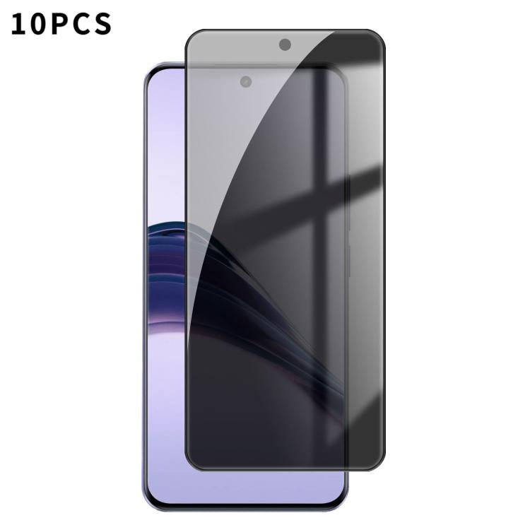 10pcs Kalebol High-Aluminum Screen-Printed Full-Coverage Black-Border Privacy Tempered Glass Film, For Realme P4R 5G, For Realme C100 5G, For Realme C100 4G, For Realme Narzo 100 Lite 5G, For Realme Neo8 5G, For Realme 16 5G, For Realme 16 Pro 5G      ...