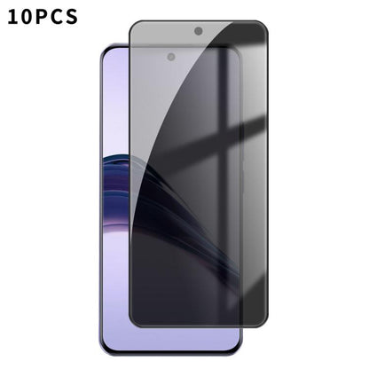 10pcs Kalebol High-Aluminum Screen-Printed Full-Coverage Black-Border Privacy Tempered Glass Film, For Realme P4R 5G, For Realme C100 5G, For Realme C100 4G, For Realme Narzo 100 Lite 5G, For Realme Neo8 5G, For Realme 16 5G, For Realme 16 Pro 5G      ...