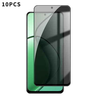 10pcs Kalebol High-Aluminum Screen-Printed Full-Coverage Black-Border Privacy Tempered Glass Film, For Realme P4R 5G, For Realme C100 5G, For Realme C100 4G, For Realme Narzo 100 Lite 5G, For Realme Neo8 5G, For Realme 16 5G, For Realme 16 Pro 5G      ...