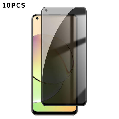 10pcs Kalebol High-Aluminum Screen-Printed Full-Coverage Black-Border Privacy Tempered Glass Film, For Realme P4R 5G, For Realme C100 5G, For Realme C100 4G, For Realme Narzo 100 Lite 5G, For Realme Neo8 5G, For Realme 16 5G, For Realme 16 Pro 5G      ...