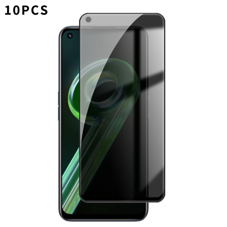 10pcs Kalebol High-Aluminum Screen-Printed Full-Coverage Black-Border Privacy Tempered Glass Film, For Realme P4R 5G, For Realme C100 5G, For Realme C100 4G, For Realme Narzo 100 Lite 5G, For Realme Neo8 5G, For Realme 16 5G, For Realme 16 Pro 5G      ...