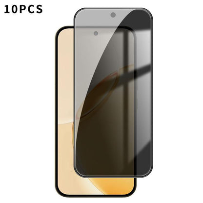 10pcs Kalebol High-Aluminum Screen-Printed Full-Coverage Black-Border Privacy Tempered Glass Film, For Realme P4R 5G, For Realme C100 5G, For Realme C100 4G, For Realme Narzo 100 Lite 5G, For Realme Neo8 5G, For Realme 16 5G, For Realme 16 Pro 5G      ...